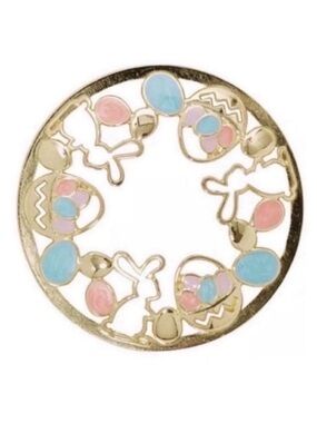 New Yankee Candle Bunnies and Eggs Illuma Lid Candle Topper